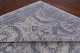 Geometric Persian Mamluk Hand Knotted Wool Rug - 12' 3" X 15' 1" - Golden Nile