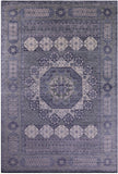 Geometric Persian Mamluk Hand Knotted Wool Rug - 12' 3" X 18' 1" - Golden Nile