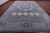 Geometric Persian Mamluk Hand Knotted Wool Rug - 12' 3" X 18' 1" - Golden Nile
