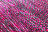 Pink Savannah Grass Hand Knotted Wool & Silk Runner Rug - 2' 6" X 26' 2" - Golden Nile