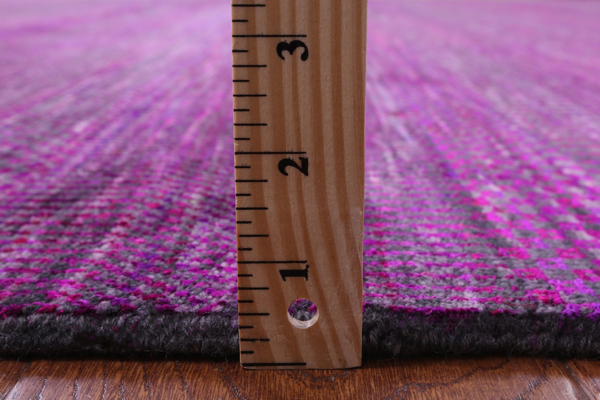 Purple Savannah Grass Hand Knotted Wool & Silk Rug - 9' 11" X 19' 7" - Golden Nile