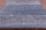 Grey Persian Hand Knotted Wool & Silk Rug - 10' 2" X 14' 3" - Golden Nile