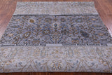Grey Persian Tabriz Hand Knotted Wool Rug - 6' 1" X 9' 3" - Golden Nile