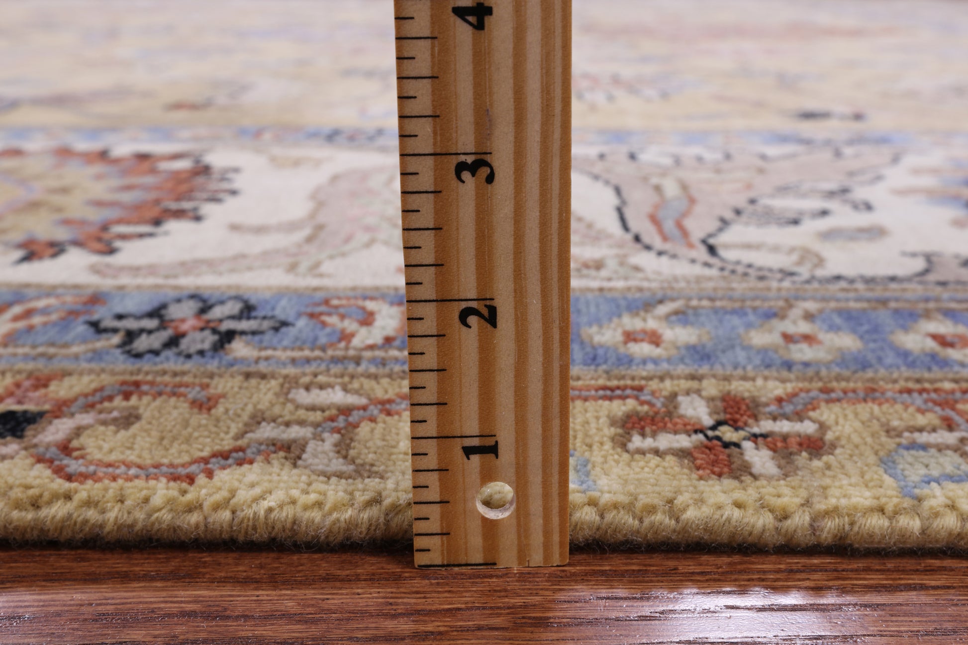 Persian Tabriz Hand Knotted Wool Rug - 9' 1" X 11' 9" - Golden Nile