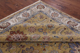 Persian Tabriz Hand Knotted Wool Rug - 9' 1" X 11' 9" - Golden Nile