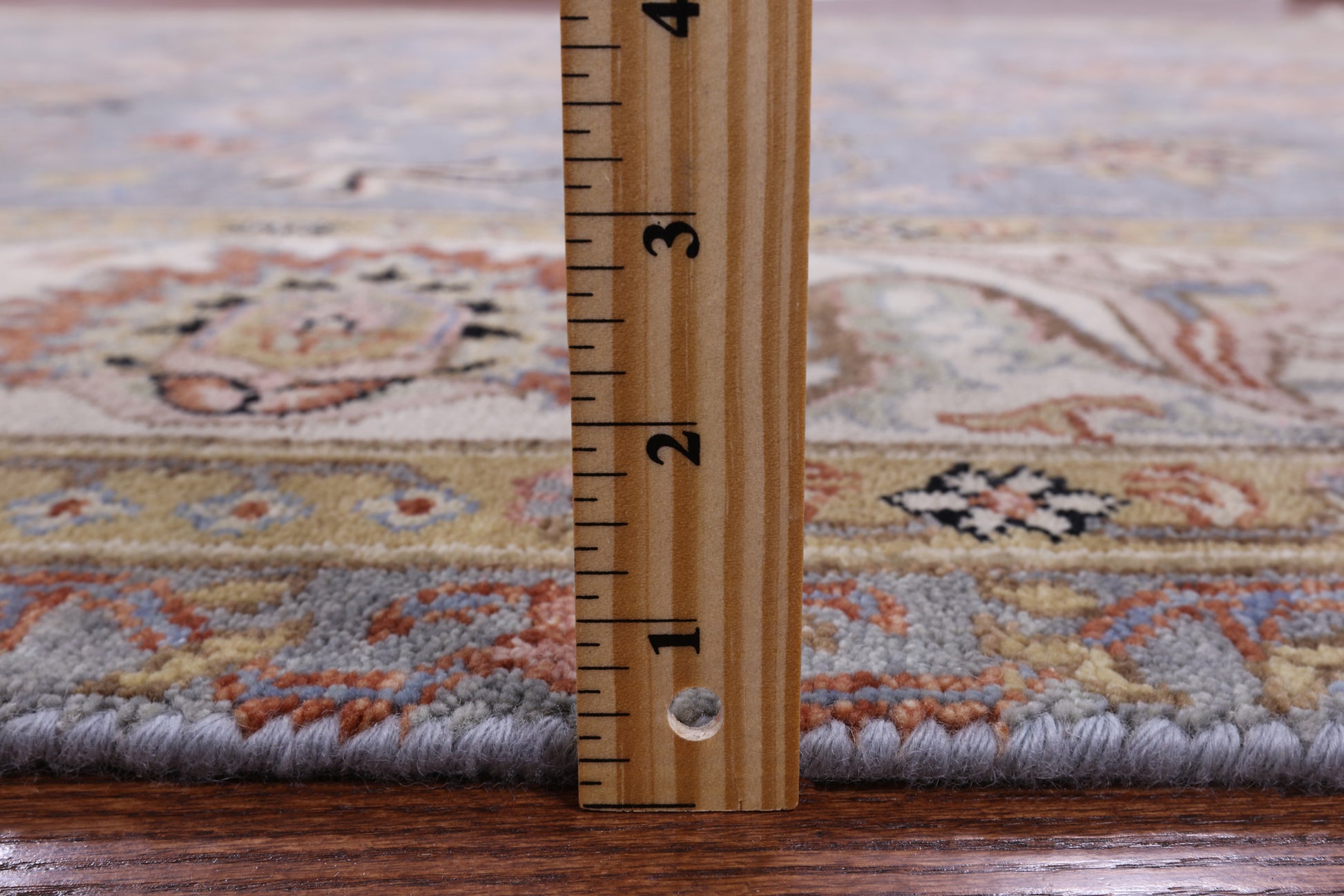Persian Tabriz Hand Knotted Wool Rug - 7' 10" X 9' 8" - Golden Nile