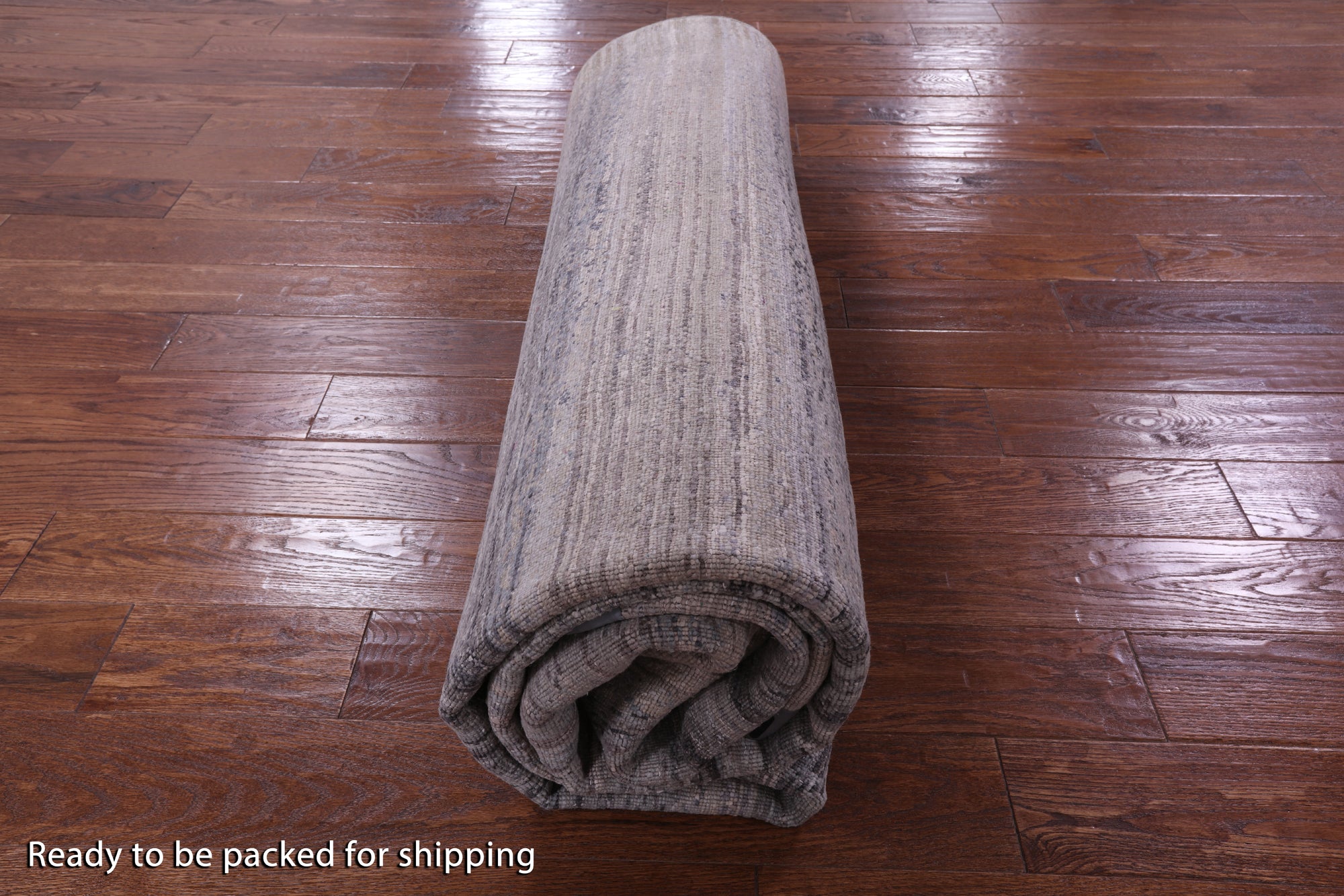 Contemporary Hand Knotted Wool & Silk Rug - 7' 10" X 10' 0" - Golden Nile