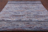 Contemporary Hand Knotted Wool & Silk Rug - 8' 11" X 12' 0" - Golden Nile