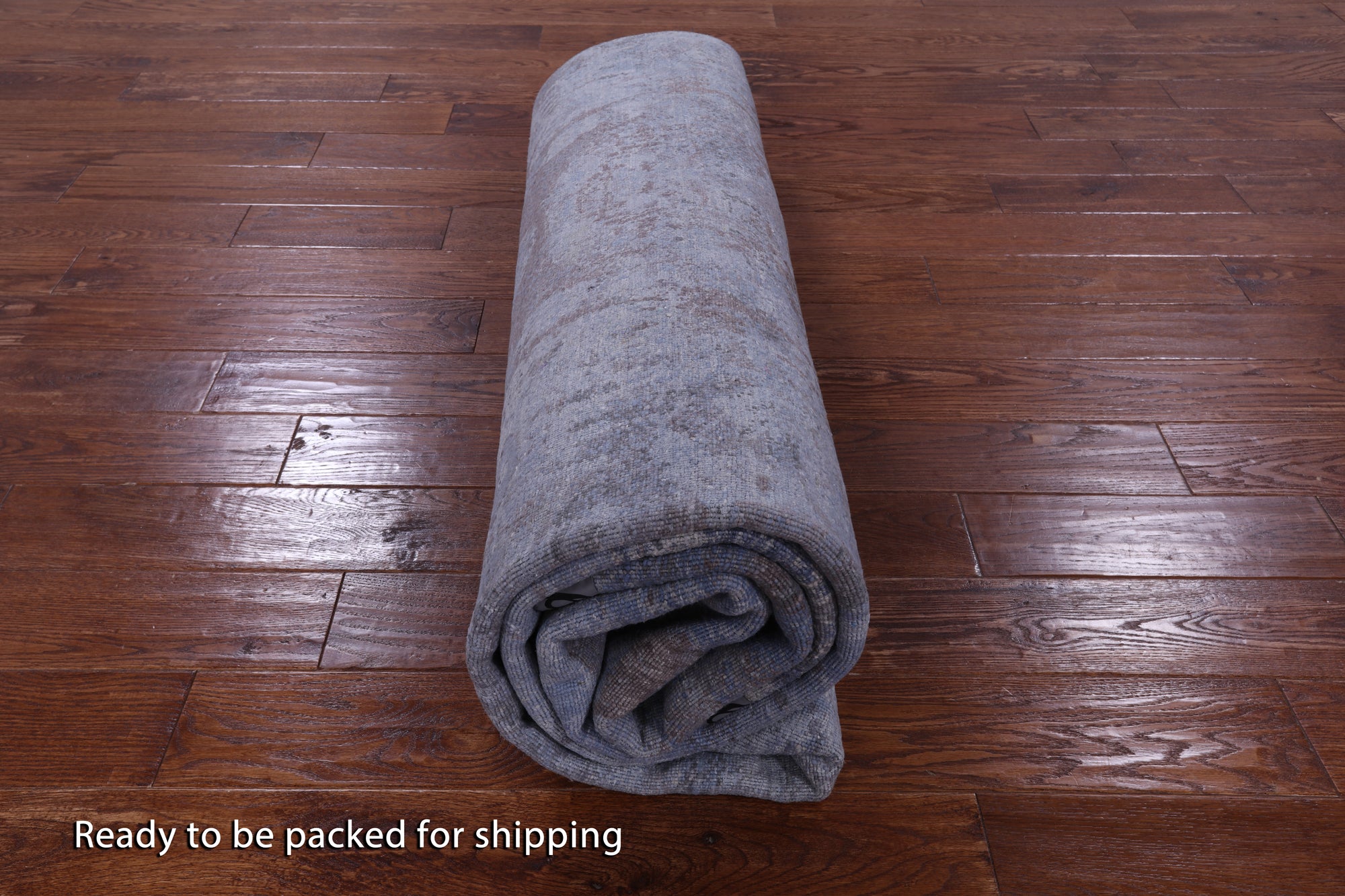 Abstract Contemporary Hand Knotted Wool & Silk Rug - 7' 11" X 10' 0" - Golden Nile