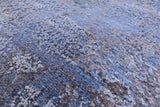 Abstract Contemporary Hand Knotted Wool & Silk Rug - 7' 11" X 10' 0" - Golden Nile