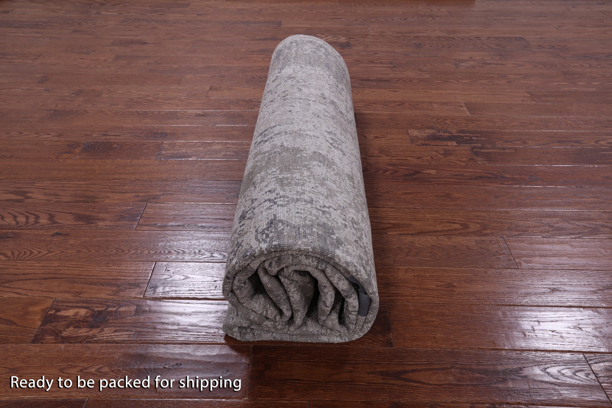 Modern Hand Knotted Wool & Silk Rug - 8' 0" X 10' 1" - Golden Nile