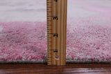 Abstract Modern Hand Knotted Wool & Silk Rug - 8' 0" X 10' 3" - Golden Nile