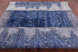 Abstract Contemporary Hand Knotted Wool & Silk Rug - 8' 11" X 12' 3" - Golden Nile