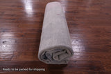 Abstract Modern Hand Knotted Wool & Silk Rug - 8' 1" X 10' 3" - Golden Nile