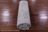 Abstract Modern Hand Knotted Wool & Silk Rug - 7' 11" X 10' 1" - Golden Nile