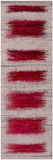 Abstract Contemporary Hand Knotted Wool & Silk Runner Rug - 4' 0" X 12' 5" - Golden Nile