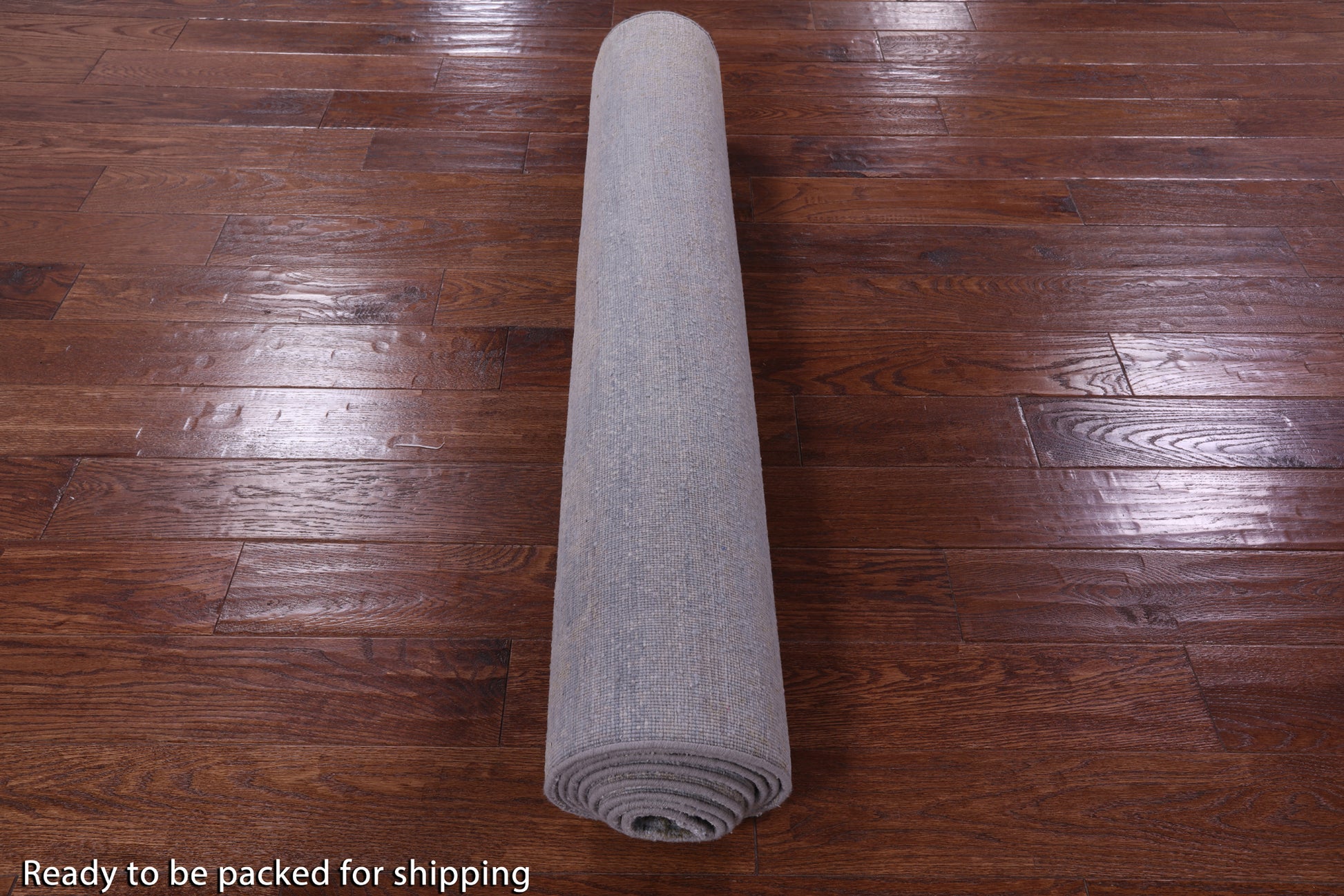 Abstract Modern Hand Knotted Wool & Silk Runner Rug - 4' 0" X 12' 0" - Golden Nile
