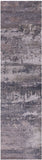 Abstract Contemporary Hand Knotted Wool & Silk Runner Rug - 3' 0" X 12' 1" - Golden Nile