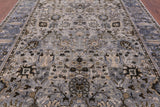 Persian Hand Knotted Wool & Silk Rug - 8' 9" X 11' 11" - Golden Nile