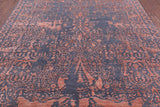 Grey Persian Handmade Wool & Silk Rug - 8' 0" X 10' 1" - Golden Nile