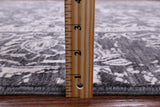 Grey Persian Hand Knotted Wool & Silk Rug - 8' 1" X 10' 3" - Golden Nile