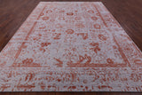 Grey Persian Handmade Wool & Silk Rug - 9' 11" X 13' 10" - Golden Nile