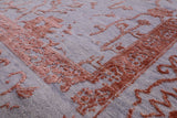Grey Persian Handmade Wool & Silk Rug - 9' 11" X 13' 10" - Golden Nile