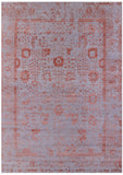 Grey Persian Handmade Wool & Silk Rug - 9' 11" X 13' 10" - Golden Nile