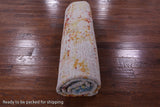 Abstract Contemporary Hand Knotted Wool Rug - 8' 0" X 9' 8" - Golden Nile