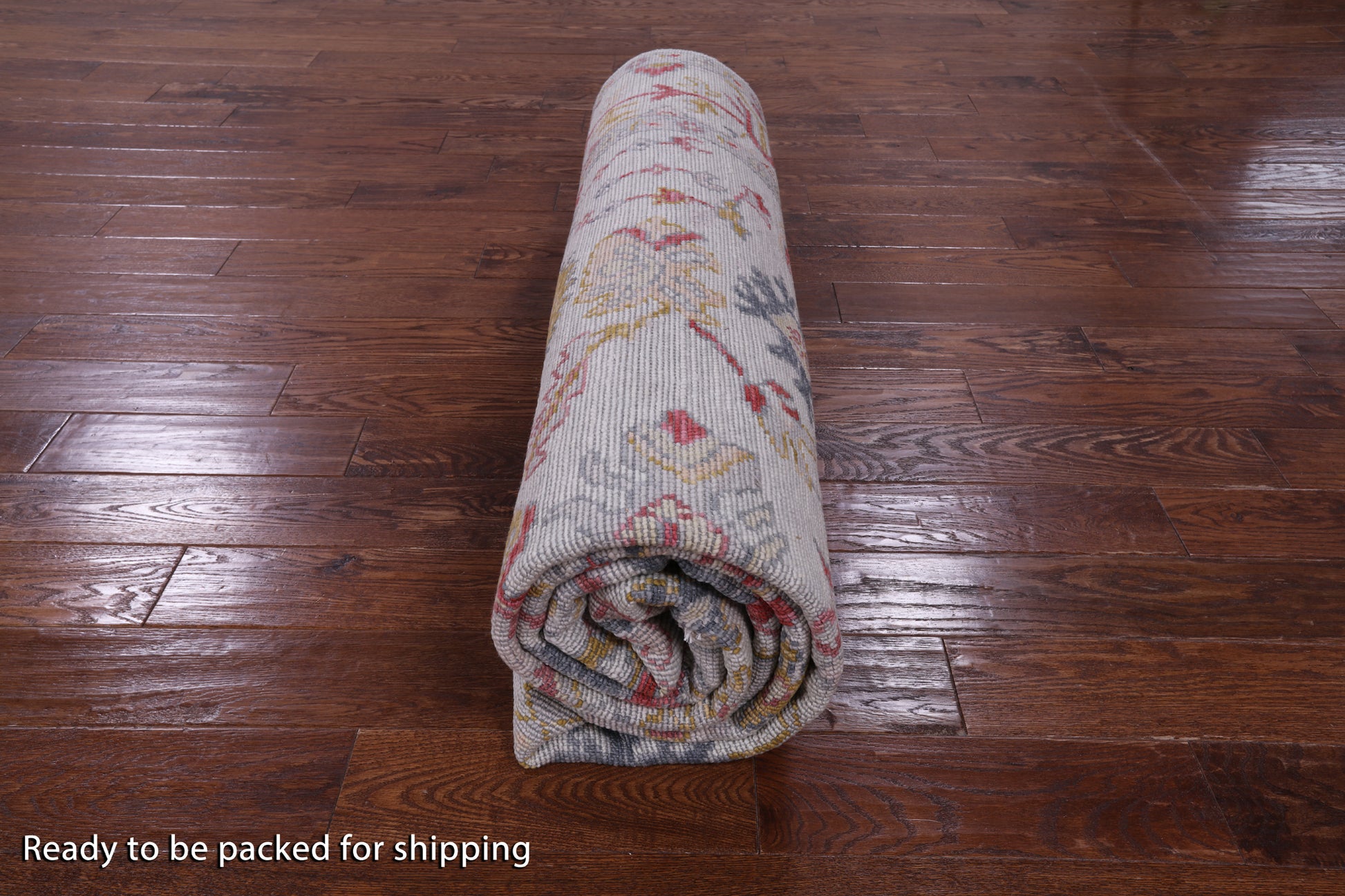Turkish Oushak Handmade Wool Rug - 8' 4" X 10' 1" - Golden Nile