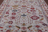 Turkish Oushak Handmade Wool Rug - 8' 4" X 10' 1" - Golden Nile