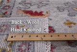 Turkish Oushak Handmade Wool Rug - 8' 4" X 10' 1" - Golden Nile