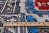 Grey Turkish Oushak Hand Knotted Wool Rug - 9' 1" X 12' 5" - Golden Nile