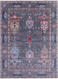 Grey Turkish Oushak Hand Knotted Wool Rug - 9' 0" X 12' 2" - Golden Nile