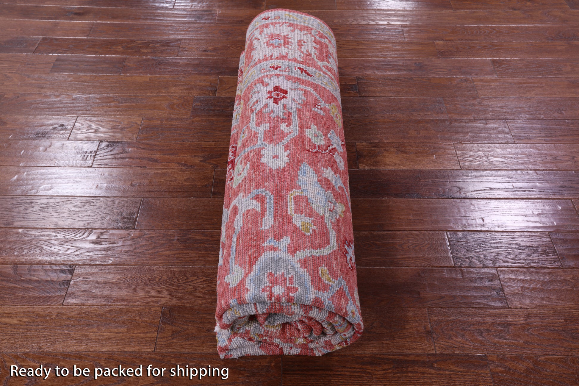Turkish Oushak Handmade Wool Rug - 8' 1" X 9' 8" - Golden Nile