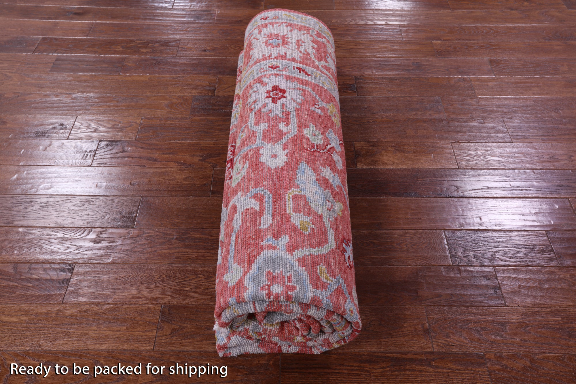 Turkish Oushak Handmade Wool Rug - 8' 1" X 9' 8" - Golden Nile