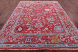Turkish Oushak Handmade Wool Rug - 8' 1" X 9' 8" - Golden Nile