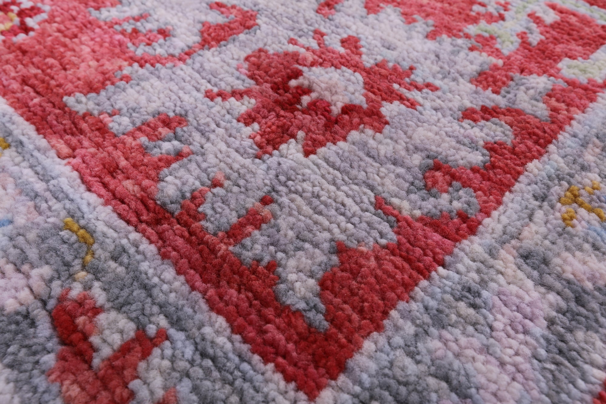 Turkish Oushak Handmade Wool Rug - 8' 1" X 9' 8" - Golden Nile
