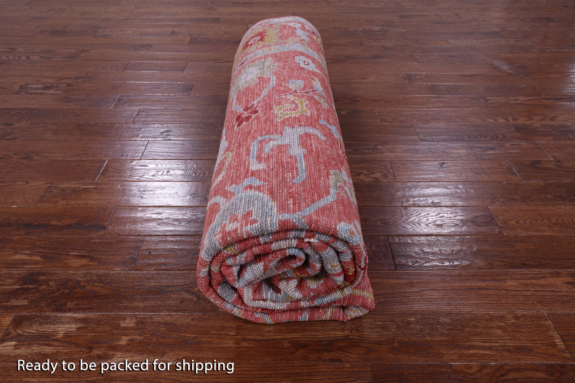 Turkish Oushak Handmade Wool Rug - 9' 1" X 12' 0" - Golden Nile