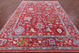 Turkish Oushak Handmade Wool Rug - 9' 1" X 12' 0" - Golden Nile