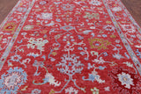 Turkish Oushak Handmade Wool Rug - 9' 1" X 12' 0" - Golden Nile