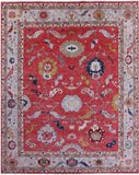 Turkish Oushak Hand Knotted Wool Rug - 12' 3" X 15' 3" - Golden Nile