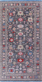 Grey Turkish Oushak Hand Knotted Wool Rug - 10' 4" X 20' 1" - Golden Nile