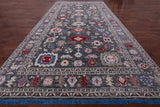 Grey Turkish Oushak Hand Knotted Wool Rug - 10' 4" X 20' 1" - Golden Nile