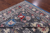 Grey Turkish Oushak Hand Knotted Wool Rug - 10' 4" X 20' 1" - Golden Nile