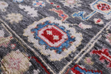 Grey Turkish Oushak Handmade Wool Runner Rug - 3' 11" X 9' 11" - Golden Nile