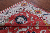 Square Turkish Oushak Hand Knotted Wool Rug - 9' 0" X 9' 0" - Golden Nile