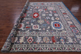 Grey Square Turkish Oushak Hand Knotted Wool Rug - 10' 2" X 10' 2" - Golden Nile