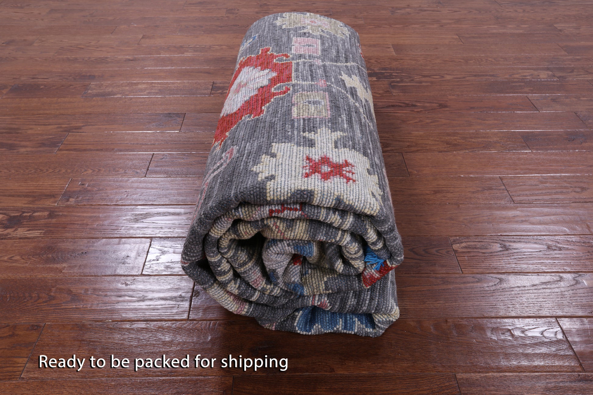 Grey Square Turkish Oushak Hand Knotted Wool Rug - 10' 2" X 10' 2" - Golden Nile