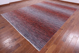 Savannah Grass Hand Knotted Wool Rug - 9' 10" X 13' 10" - Golden Nile